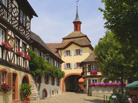 Stadtbild Burkheim (Bildnachweis: Touristik-Information Vogtsburg i.K. )
