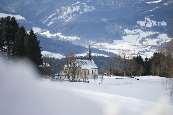 Kirche Maria Lindenberg im Winter Bildnachweis: Hochschwarzwald Tourismus Gmbh