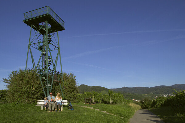 Carl-Netter Turm Bildnachweis: Ferienregion Bhl-Bhlertal-Ottersweier