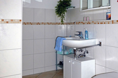 FeWo Rebland - Bad mit Dusche