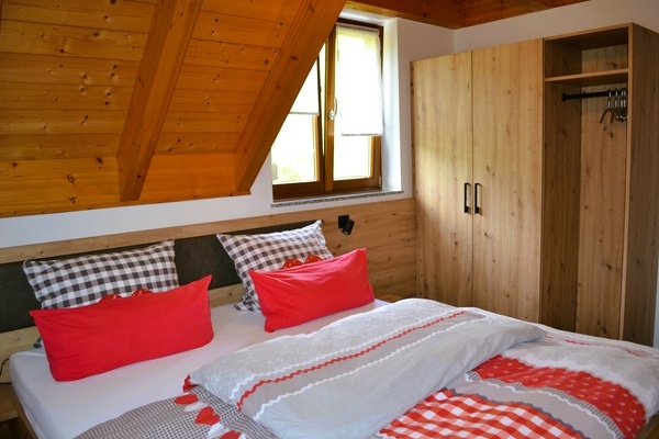 'Schlafzimmer mit Doppelbett'