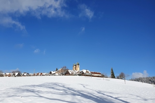 'St. Märgen im Winter'
