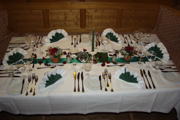 gedeckter Tisch gedeckter Tisch