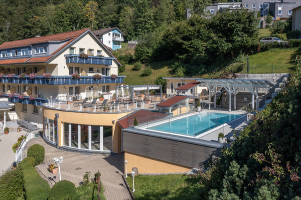 Aussenansicht des Wellnesshotel Rothfuß Aussenansicht des Wellnesshotel Rothfuß