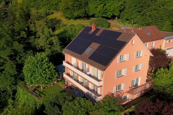 Morgensonne Luftaufnahme Morgensonne Luftaufnahme