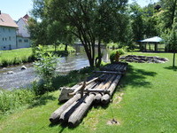 Flößerpark in Wolfach  (Bildnachweis: Stadt Wolfach Fotograf: Elmar Langenbacher) Flößerpark in Wolfach  (Bildnachweis: Stadt Wolfach Fotograf: Elmar Langenbacher)