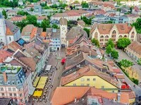 Innenstadt Tiengen (Bildnachweis: Mit freundlicher Genehmigung der Tourist-Information Waldshut - Tiengen)