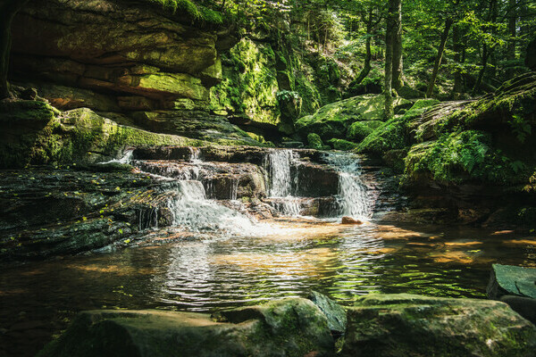 Monbachtal Wasserfall Bildnachweis: ©Locher Fotodesign & Manufaktur
