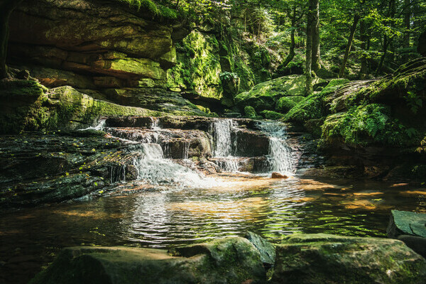 Monbachtal Wasserfall Bildnachweis: Locher Fotodesign & Manufaktur