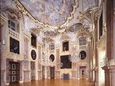 Schloss Rastatt, Ahnensaal Copyright: (Mit freundlicher Genhemigung der Staatlichen Schlösser und Gärten Baden-Württemberg)