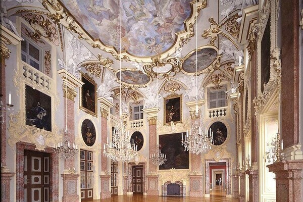 Schloss Rastatt, Ahnensaal Copyright: (Mit freundlicher Genhemigung der Staatlichen Schlösser und Gärten Baden-Württemberg)