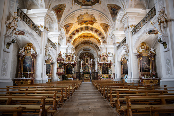 Kirchenraum Barockkirche St. Peter Copyright: (� Hochschwarzwald Tourismus GmbH)