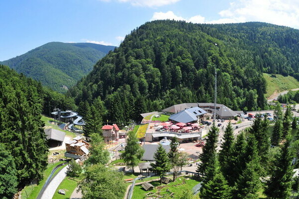 Steinwasenpark, Blick von der Hngebrcke  Bildnachweis: (Mit freundlicher Genehmigung des Steinwasenparkes Oberried)