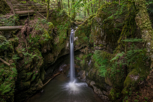 Haselbach Wasserfall Bildnachweis: Mit freundlicher Genehmigung der Tourist-Info Weilheim