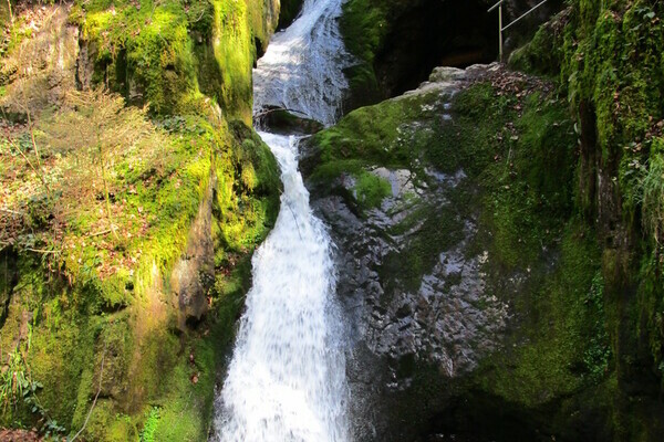 Edelfrauengrab-Wasserfälle Bildnachweis: Tourist-Info Ottenhöfen