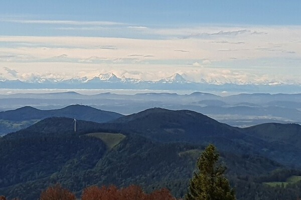 Übersicht der Schwarzwaldgipfel